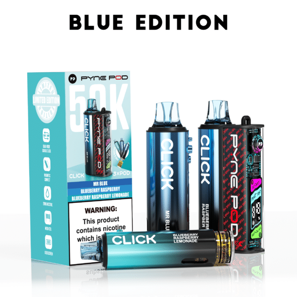 Pyne Pod Click 50K Prefilled Pod Kit 20mg - 50K Puffs - Image 2
