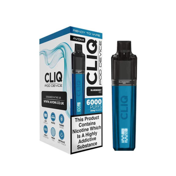Avomi Cliq 6000 Prefilled Pod Kit 20mg - 6K Puffs - Image 2