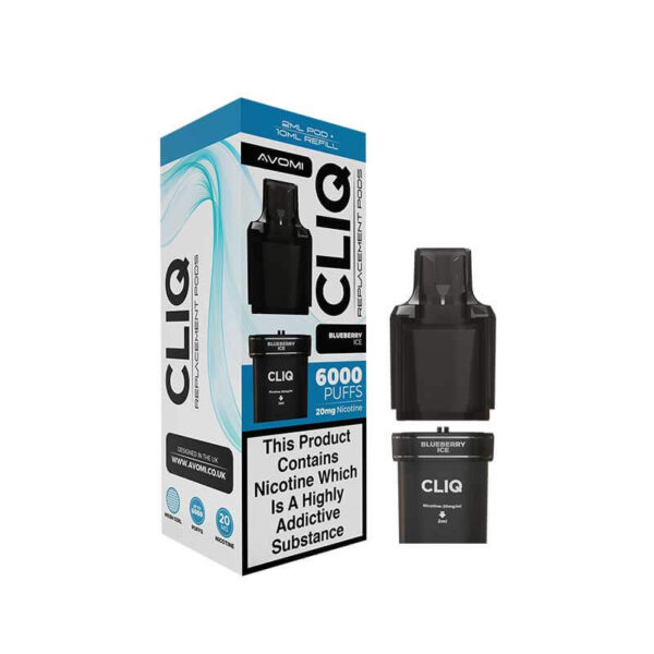 Avomi Cliq 6000 Refill Pods 20mg - 6K Puffs - Image 3