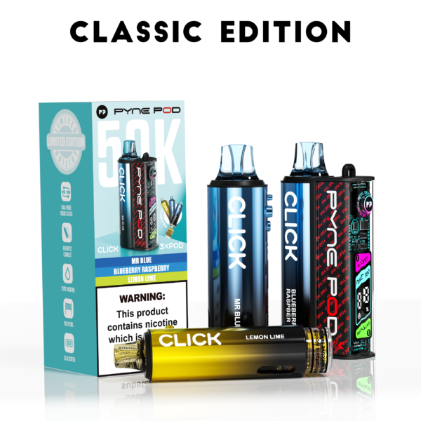 Pyne Pod Click 50K Prefilled Pod Kit 20mg - 50K Puffs - Image 4