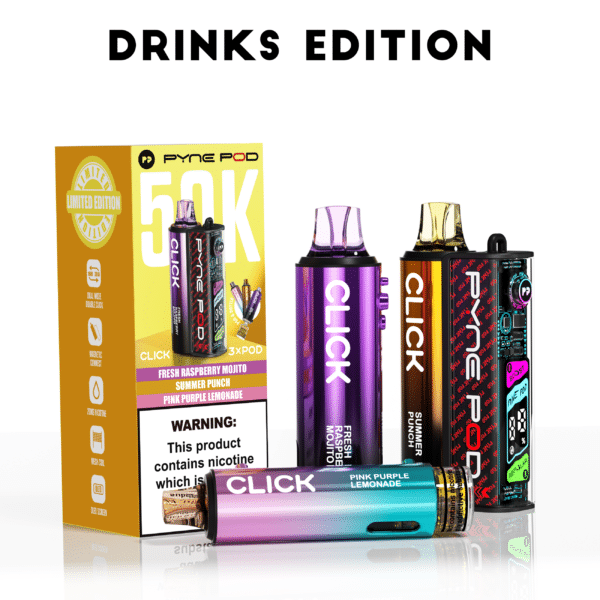Pyne Pod Click 50K Prefilled Pod Kit 20mg - 50K Puffs - Image 5