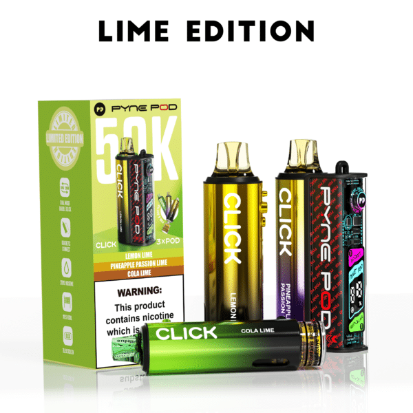 Pyne Pod Click 50K Prefilled Pod Kit 20mg - 50K Puffs - Image 8