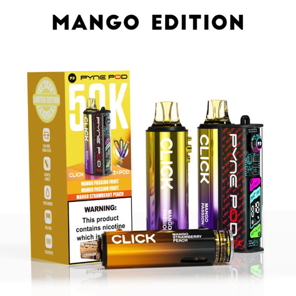 Pyne Pod Click 50K Prefilled Pod Kit 20mg - 50K Puffs - Image 9