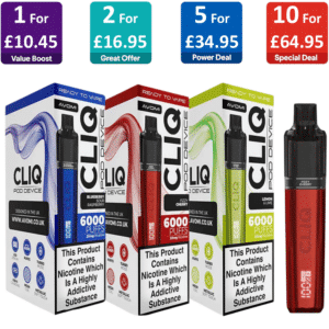Avomi Cliq 6000 Prefilled Pod Kit