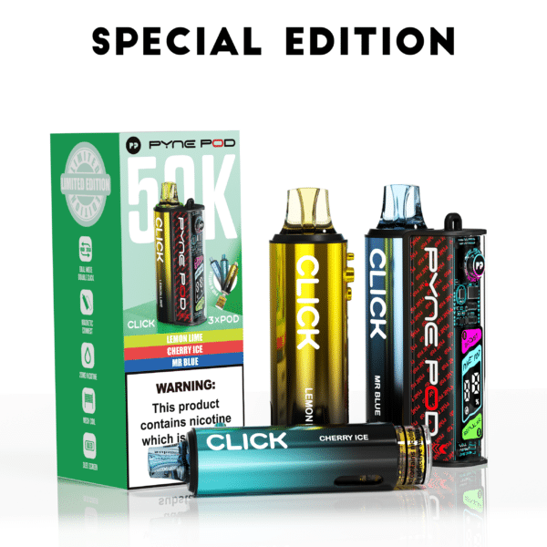 Pyne Pod Click 50K Prefilled Pod Kit 20mg - 50K Puffs - Image 13