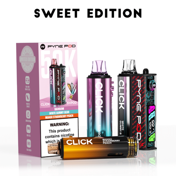 Pyne Pod Click 50K Prefilled Pod Kit 20mg - 50K Puffs - Image 14