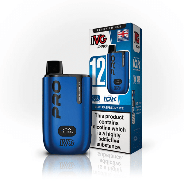 IVG PRO 12 Vape Kit Prefilled Pod Kit 20mg - 10K Puffs - Image 2