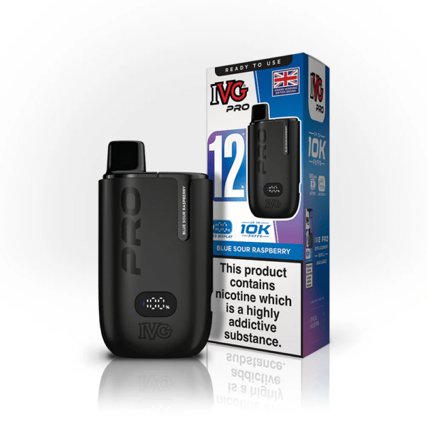 IVG PRO 12 Vape Kit Prefilled Pod Kit 20mg - 10K Puffs - Image 4