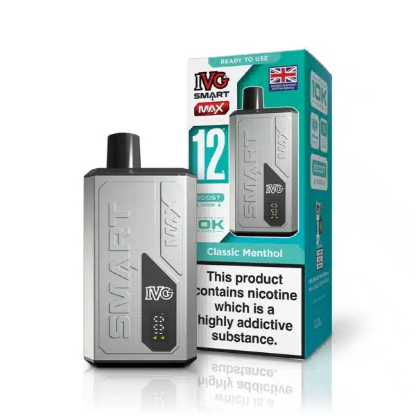 IVG Smart Max Vape Kit Prefilled Pod Kit 20mg - 10K Puffs - Image 2