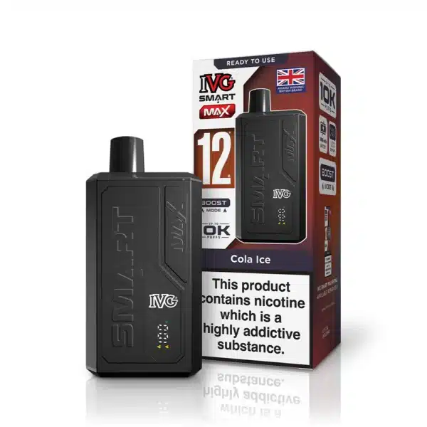 IVG Smart Max Vape Kit Prefilled Pod Kit 20mg - 10K Puffs - Image 3