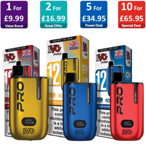 IVG 12 Pro 10K Vape Kit