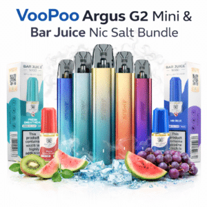 20x Bar Juice 5000 Nic Salts & VooPoo Argus G2 Mini