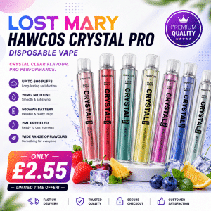 Lost Mary HAWCOS Crystal Pro