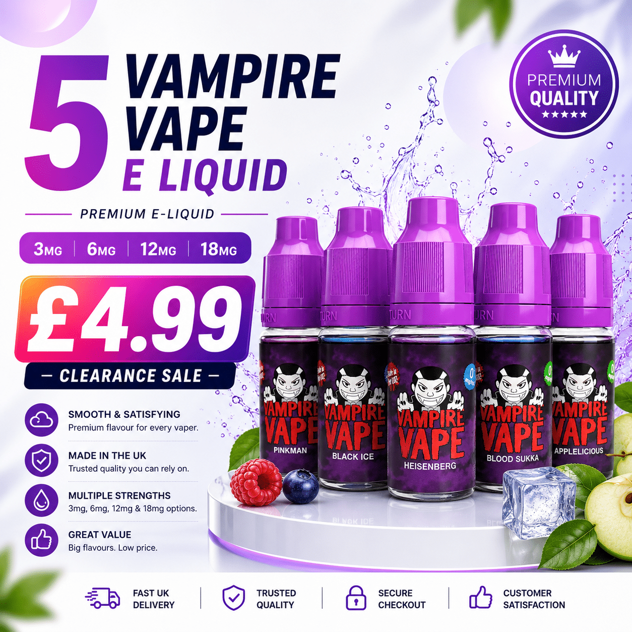 Vampire Vape - Clearance Sale