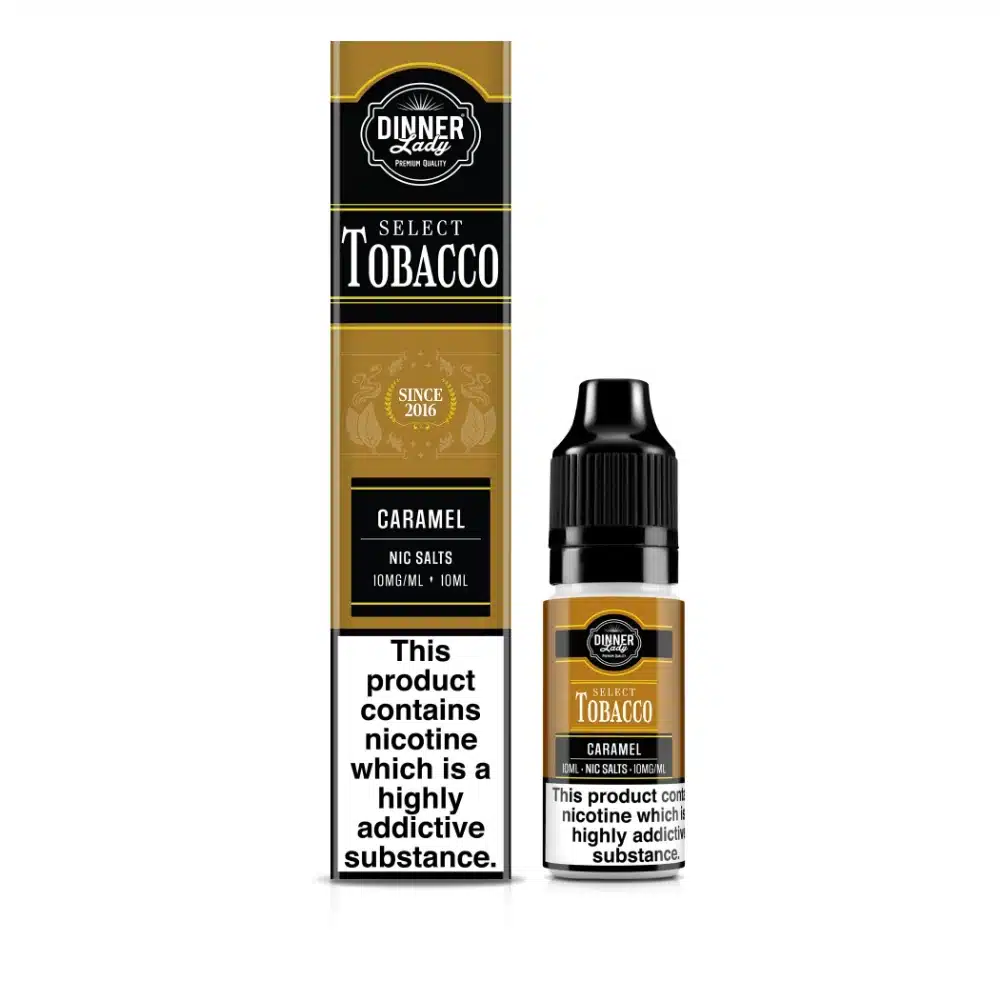 Caramel Tobacco Dinner Lady Nic Salt 10ml