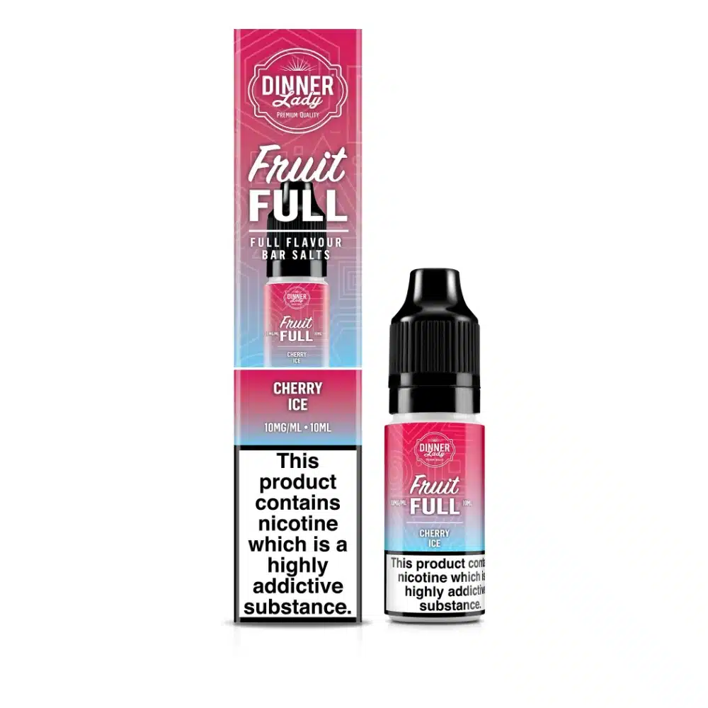 Cherry Ice Dinner Lady Bar Salts Nic Salt 10ml