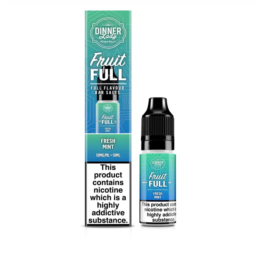 Fresh Mint Dinner Lady Bar Salts Nic Salt 10ml