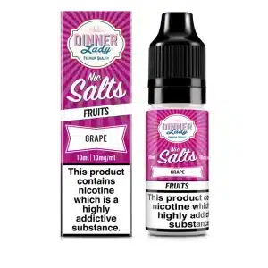 Grape Dinner Lady Nic Salt 10ml