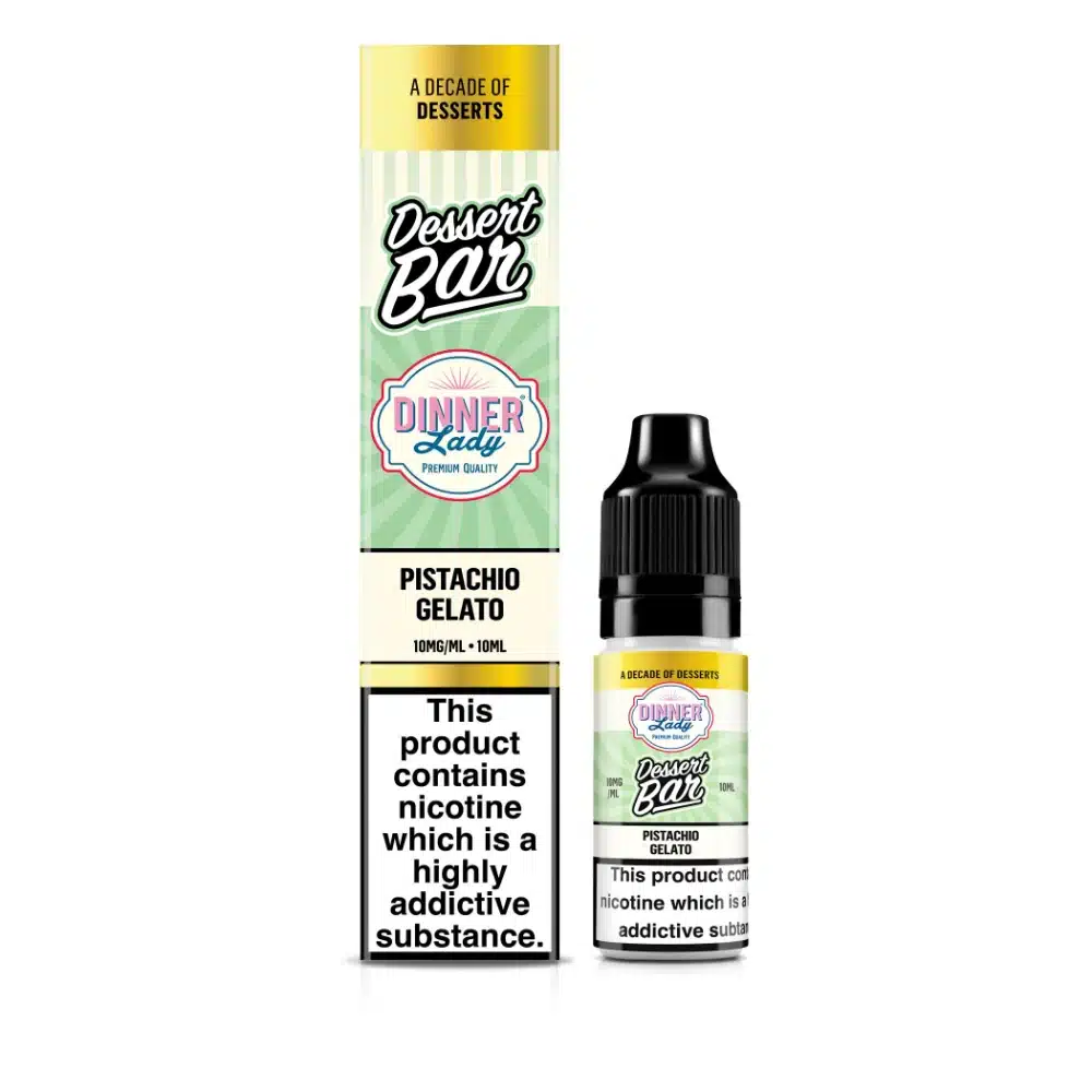 Pistachio Gelato Dinner Lady Dessert Bar Nic Salt 10ml