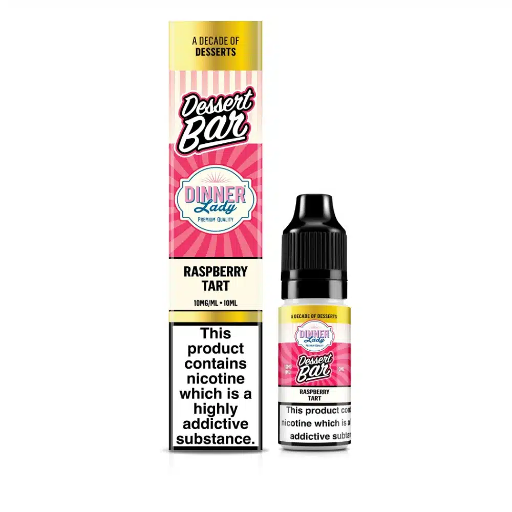 Raspberry Tart Dinner Lady Dessert Bar Nic Salt 10ml