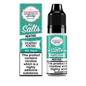 Spearmint Menthol Dinner Lady Nic Salt 10ml