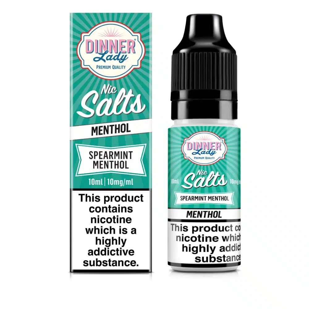 Spearmint Menthol Dinner Lady Nic Salt 10ml