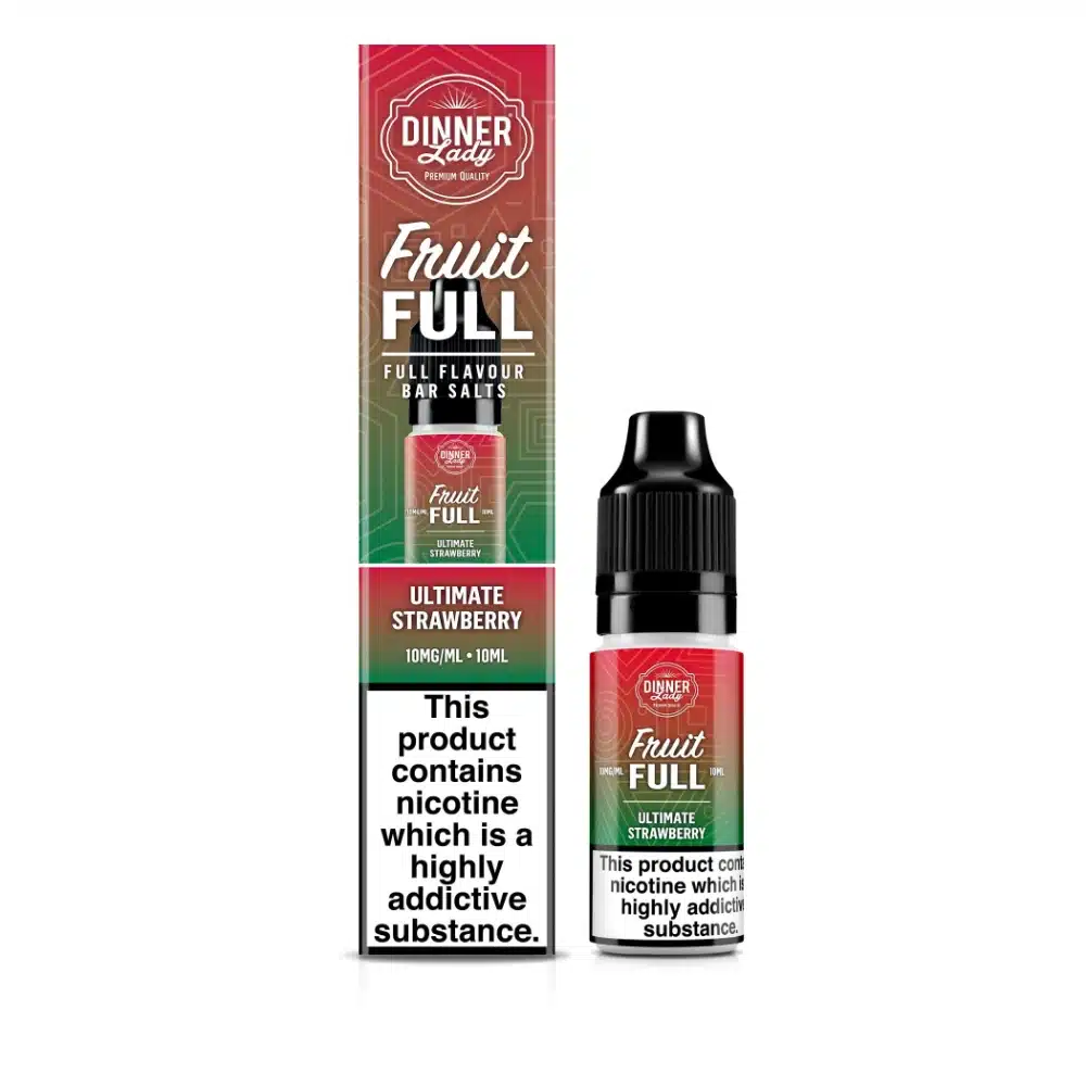 Ultimate Strawberry Dinner Lady Bar Salts Nic Salt 10ml