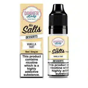 Vanilla Tart Dinner Lady Nic Salt 10ml