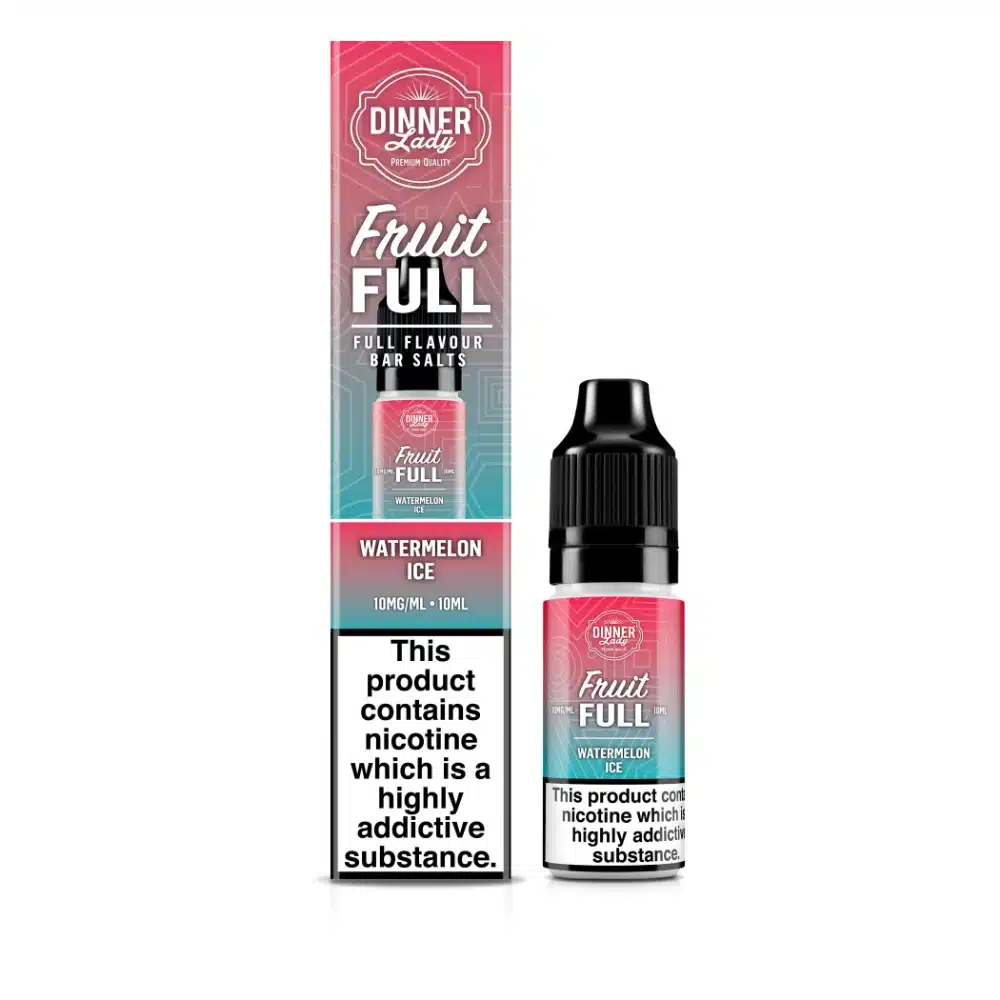 Watermelon Ice Dinner Lady Bar Salts Nic Salt 10ml